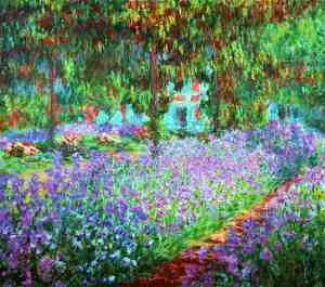 Claude Monet: The Artist's Garden at Giverny, 1900