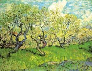 Vincent-van-Gogh-Orchard-in-Blossom-2